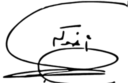 Signature of Dr. Mohamed Al Kharusi